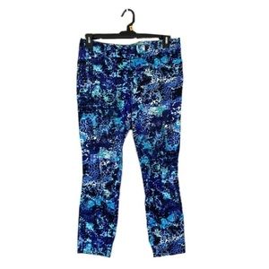 Blue Mossimo Ankle Career Pants 10